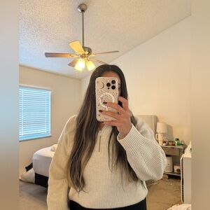 Old Navy quarter zip sweater